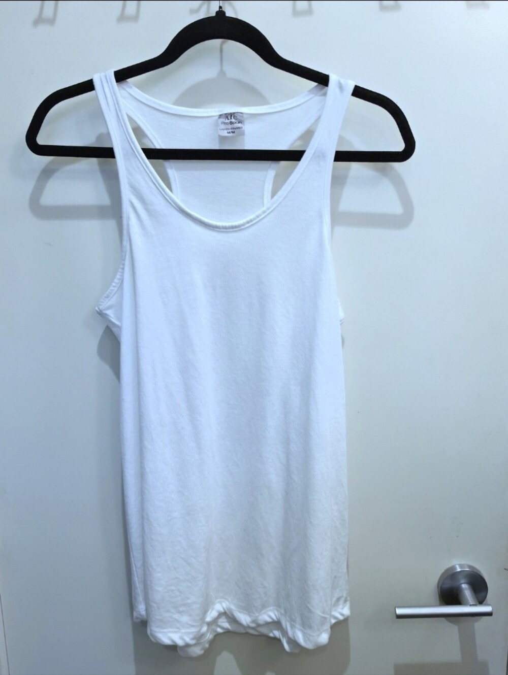 NWOT White Racerback Tank Top